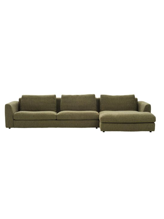 Furninova - Big Band Dusk -divaanisohva Denali-kangas oliivinvihreä L 334 cm / oikea - GREEN | Stockmann - photo 1