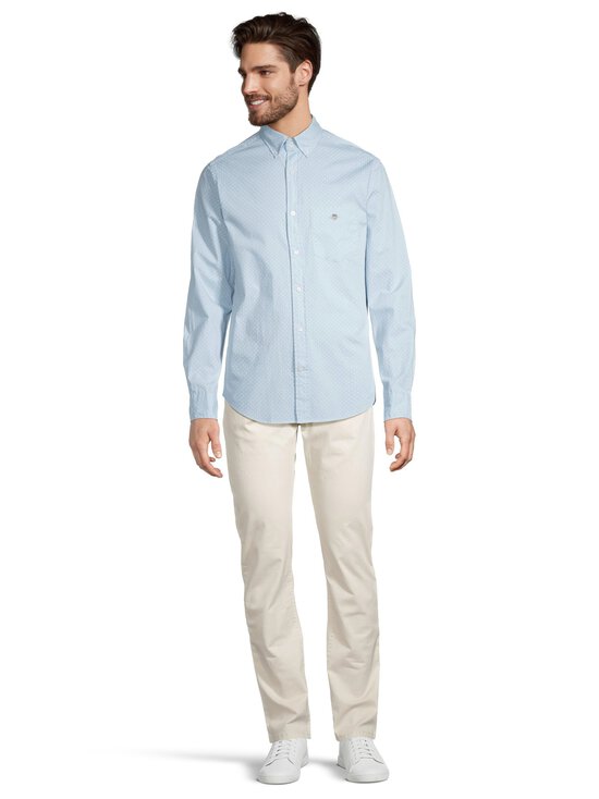 GANT - Regular Micro Print -kauluspaita - 457 FRESH BLUE - photo 2 GANT - Regular Micro Print -kauluspaita - 457 FRESH BLUE | Stockmann - photo 2