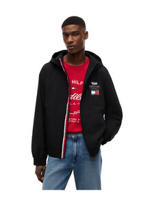 Tommy Hilfiger - TH x CF1 Script -tuulitakki - BDS BLACK | Stockmann