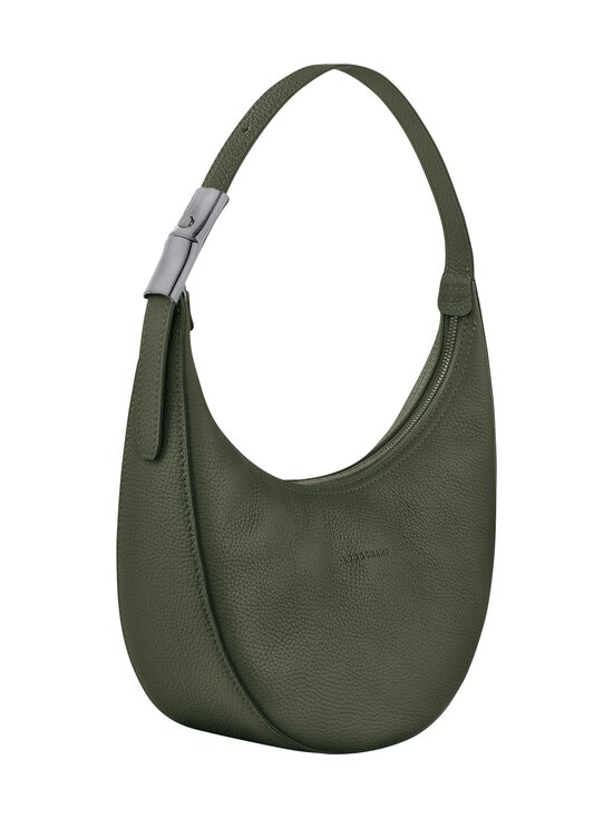 Longchamp - Roseau Essential Shoulder M -nahkalaukku - 892 KHAKI | Stockmann - photo 3
