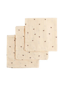 Konges Sløjd - Musliiniliinat 3 -pack - CHERRY DOT | Stockmann