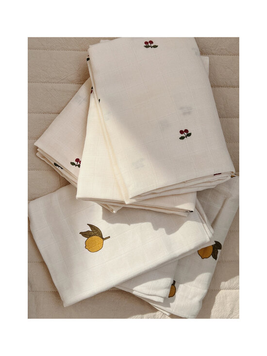 Konges Sløjd - Musliiniliinat 3 -pack - CHERRY DOT | Stockmann - photo 3