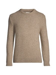 GANT - Neps C-neck -neule - 295 DK. SAND MELANGE GANT - Neps C-neck -neule - 295 DK. SAND MELANGE | Stockmann