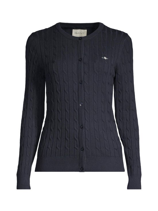 GANT - Palmikkoneuletakki - 433 EVENING BLUE - photo 1 GANT - Palmikkoneuletakki - 433 EVENING BLUE | Stockmann - photo 1