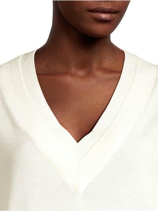Allsaints - Bern Panel V Neck -neulepusero - CHALK WHITE - photo 4 Allsaints - Bern Panel V Neck -neulepusero - CHALK WHITE | Stockmann - photo 4
