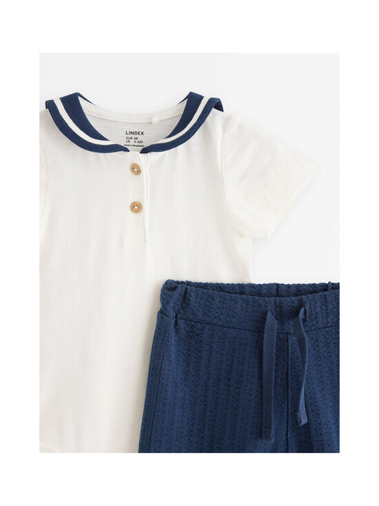 Lindex - Sailor bodijs un bikses - 325 LIGHT DUSTY WHITE | Stockmann - photo 4