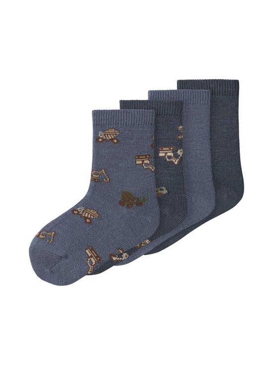 Name It - NmmWak zeķes 4-pāri - FOLKSTONE GRAY PACK:2XFOLKSTONE GRAY+2XOMBRE BLUE - photo 1 Name It - NmmWak zeķes 4-pāri - FOLKSTONE GRAY PACK:2XFOLKSTONE GRAY+2XOMBRE BLUE | Stockmann - photo 1