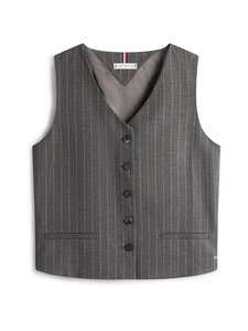 Tommy Hilfiger - Pinstripe Tailored -liivi - 0CT MID GREY HEATHER PINSTRIPE Tommy Hilfiger - Pinstripe Tailored -liivi - 0CT MID GREY HEATHER PINSTRIPE | Stockmann