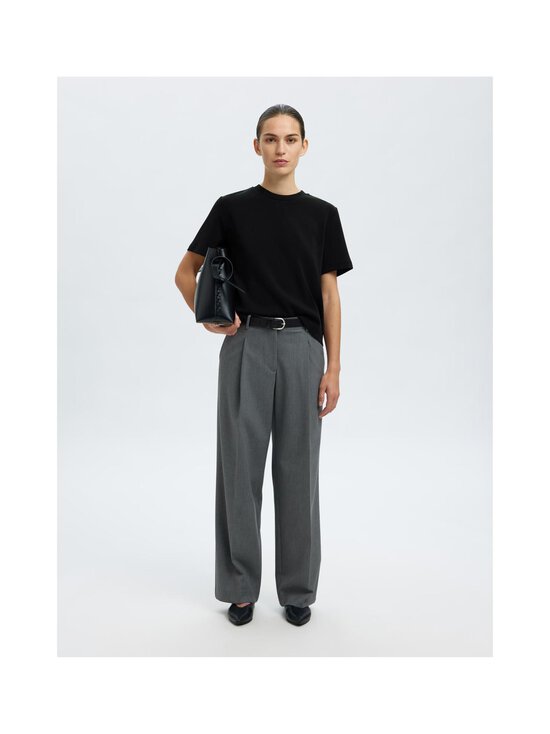 Selected - SlfTenny Boxy t-paita - BLACK - photo 4 Selected - SlfTenny Boxy t-paita - BLACK | Stockmann - photo 4