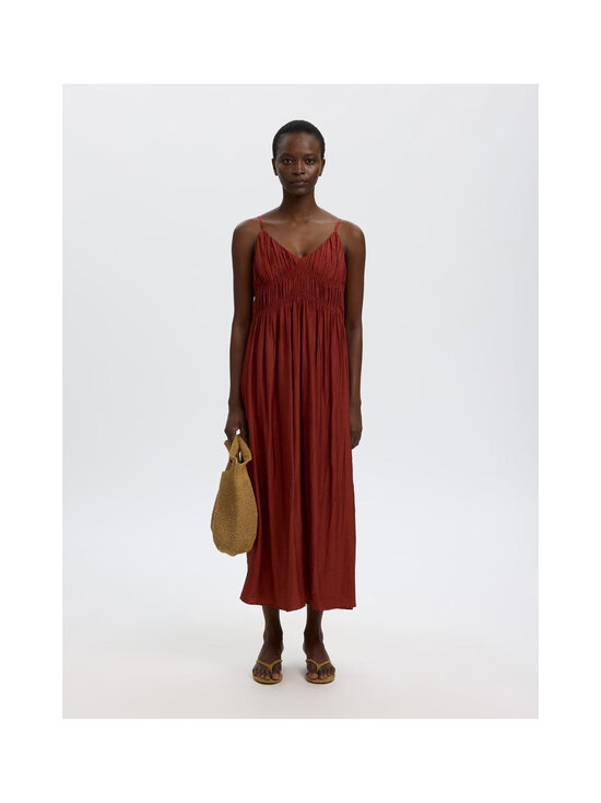 Selected - Kleit SlfJackie Regular - CHERRY MAHOGANY | Stockmann - photo 4