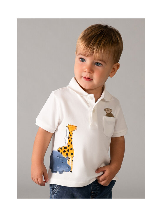 Mayoral - Polo-pikeepaita - 16 CREAM | Stockmann - photo 5