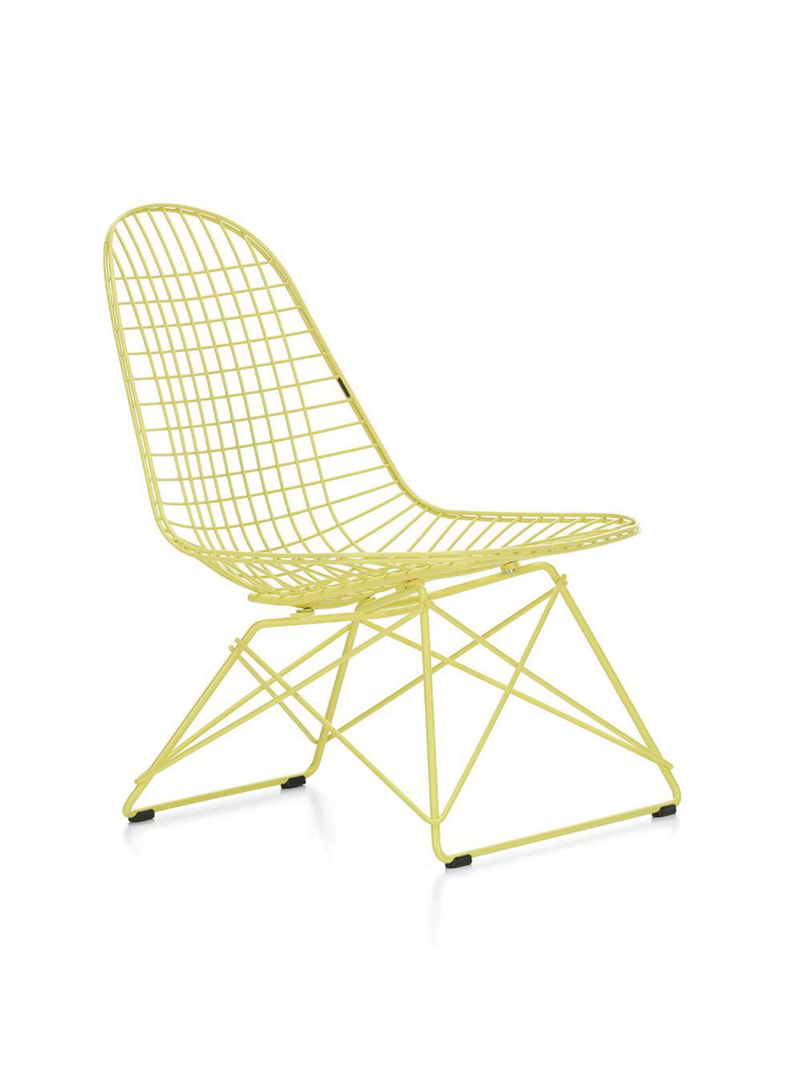 Eames lkr wire -tuoli citron
