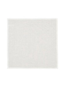 Casa Stockmann - Loft-pellavalautasliina 50 x 50 cm - WHITE | Stockmann