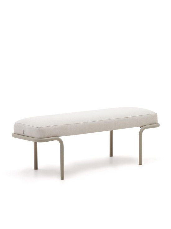 Kave Home - Compo-penkki beige chenille-kangas L 130 cm - BEIGE | Stockmann - photo 2