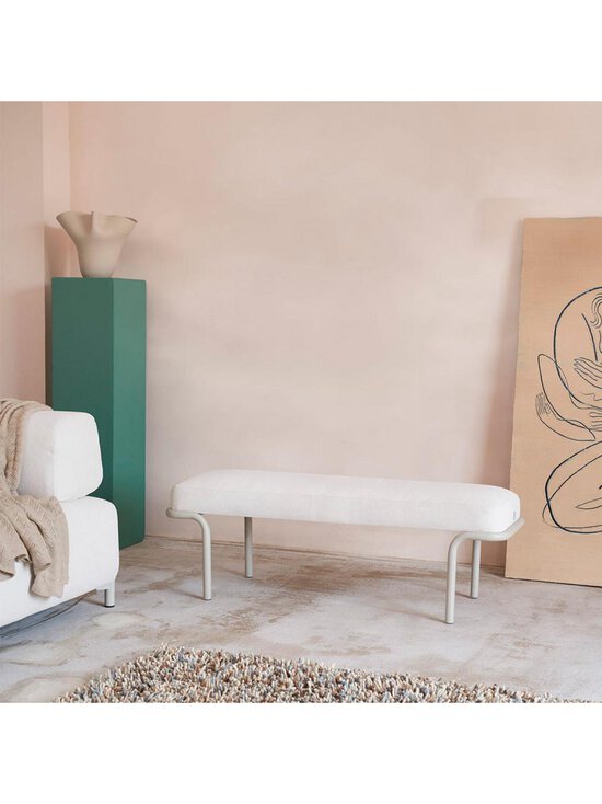 Kave Home - Compo-penkki beige chenille-kangas L 130 cm - BEIGE | Stockmann - photo 6