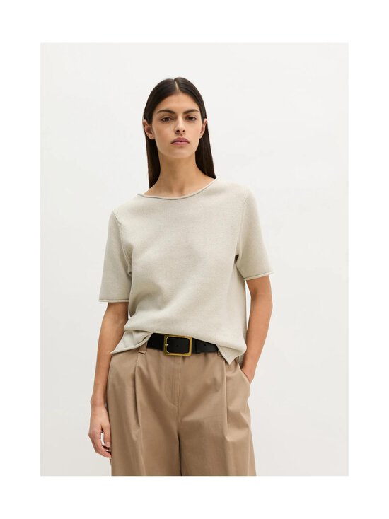 Marc O'Polo - Kampsun Round Neck - 707 GRAY SILK | Stockmann - photo 2