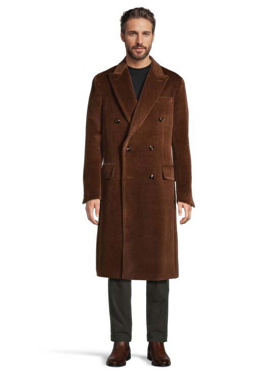 Oscar Jacobson - Alvaro-alpakka-villakangastakki - 580 BARQUE BROWN | Stockmann - photo 2