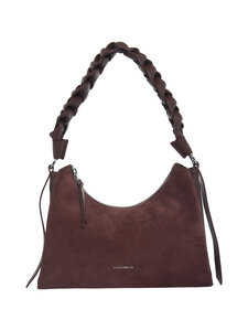 Coccinelle - Boheme Suede Bimaterial -käsilaukku - R49 BERRY/BERRY | Stockmann