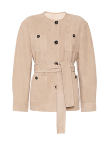 Max Mara Studio - MstBoemia-mokkanahkatakki - 001 BEIGE | Stockmann