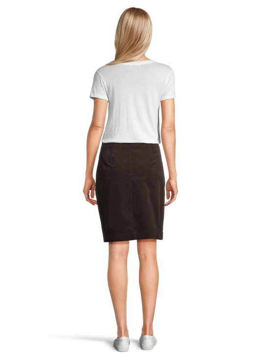 NOOM - Oliana Twill - lyhyt samettihame - BROWN | Stockmann - photo 4