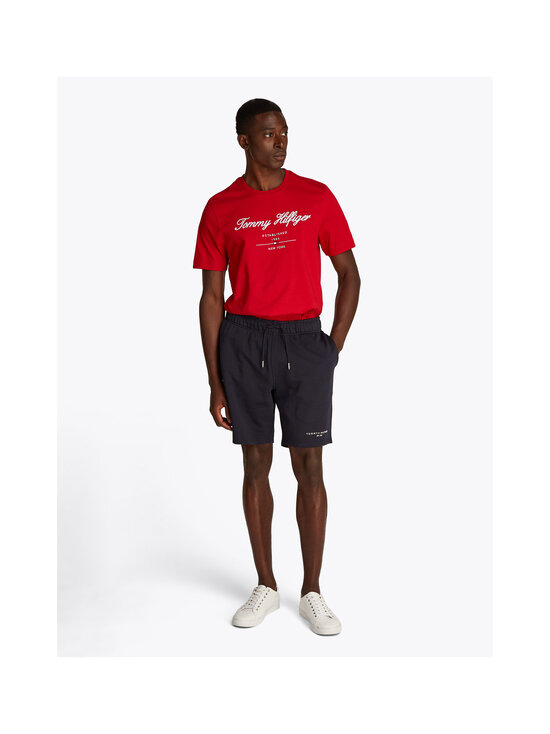 Tommy Hilfiger - Script Logo t-paita - XLD MEDIUM RED | Stockmann - photo 3