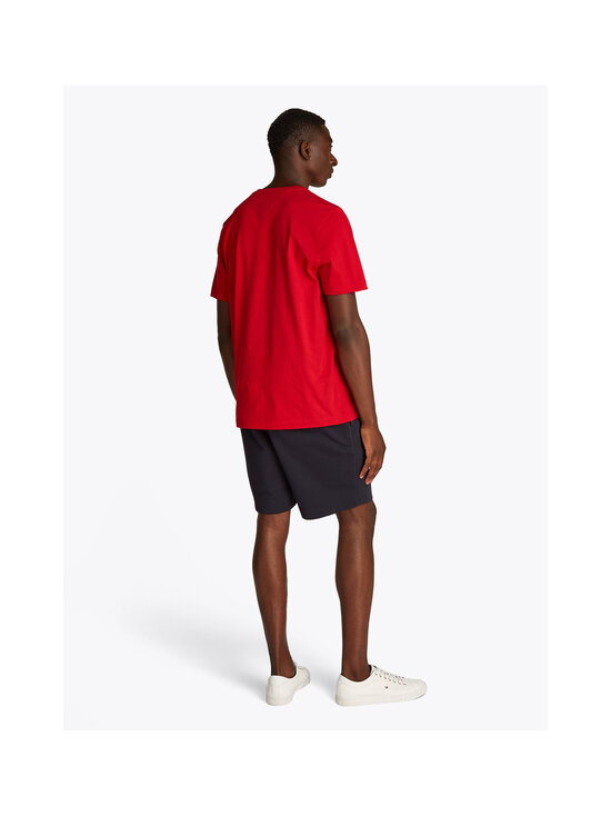 Tommy Hilfiger - Script Logo t-paita - XLD MEDIUM RED | Stockmann - photo 4