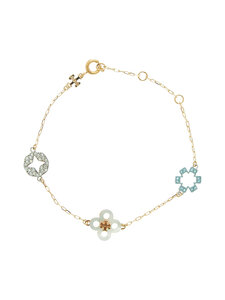 Tory Burch - Käevõru Forget Me Not - TORY GOLD / MULTI | Stockmann
