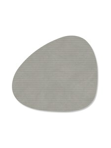 Lind DNA - Corduroy Curve glāžu paliktnis 11 x 13 cm - LIGHT GREY | Stockmann