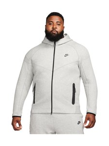 Nike - Tech Fleece Windrunner -huppari - 063 DK GREY HEATHER/BLACK Nike - Tech Fleece Windrunner -huppari - 063 DK GREY HEATHER/BLACK | Stockmann
