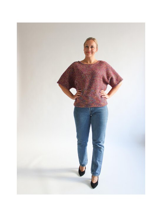 Lili Marleena - Purple Tweed T-krekls - PURPLE | Stockmann - photo 2