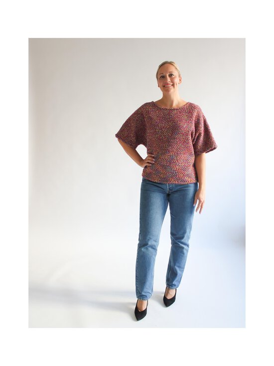 Lili Marleena - Purple Tweed T-krekls - PURPLE | Stockmann - photo 4