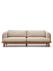 Kave Home - Turqueta-ulkosohva tiikki/beige L 2300 cm - MULTICO | Stockmann