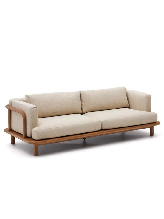 Kave Home - Turqueta-ulkosohva tiikki/beige L 2300 cm - MULTICO | Stockmann - photo 2