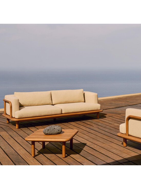 Kave Home - Turqueta-ulkosohva tiikki/beige L 2300 cm - MULTICO | Stockmann - photo 4