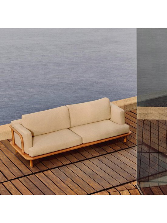Kave Home - Turqueta-ulkosohva tiikki/beige L 2300 cm - MULTICO | Stockmann - photo 6