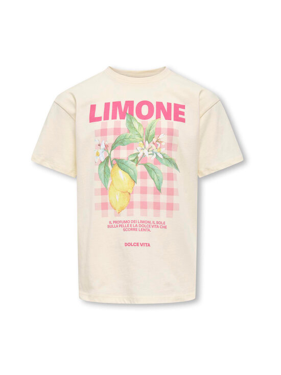 KIDS ONLY - KogCarina Life Loose t-krekls - TOFU PRINT:LIMONE | Stockmann - photo 1