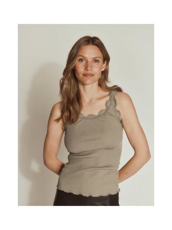 Rosemunde - RWBabette U-Neck Lace -toppi - 051 DRIED SAGE | Stockmann - photo 3