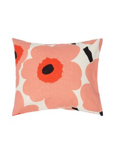 Marimekko - Unikko-tyynyliina 50 x 60 cm - 139 OFF WHITE,CORAL,O.RED,CHARCOAL | Stockmann