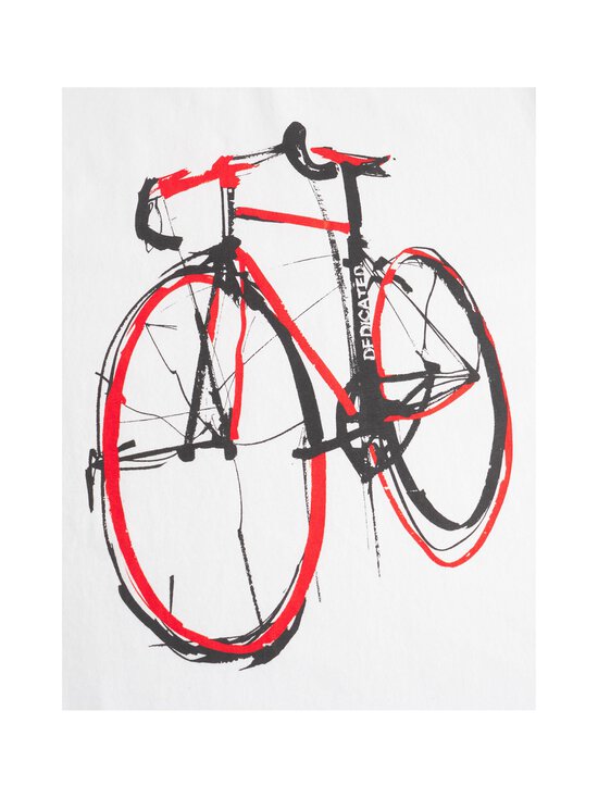 Dedicated - Red Strokes Bike t-krekls - WHITE | Stockmann - photo 2
