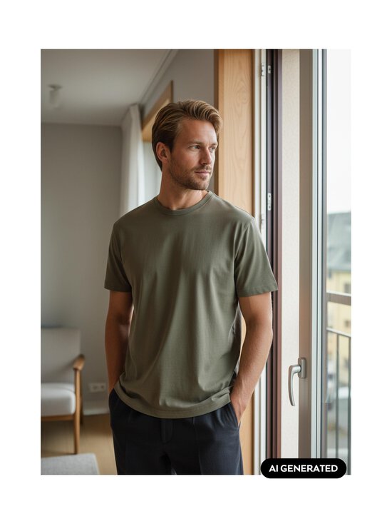 CONSTRUE - T-särk Cosmos - KHAKI GREEN | Stockmann - photo 5