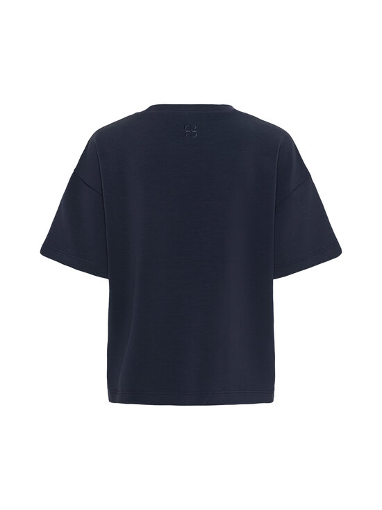 MY ESSENTIAL WARDROBE - T-särk HelleMW Embroidery Boxy - 120 DARK SAPPHIRE BLUE | Stockmann - photo 2
