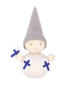 Aarikka - Pakkanen Suomen lippu -koriste - U008 L.VALK. Aarikka - Pakkanen Suomen lippu -koriste - U008 L.VALK. | Stockmann