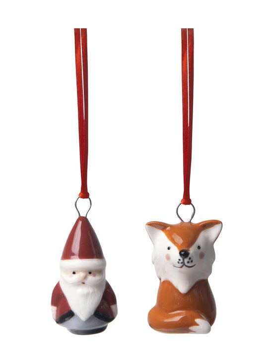 Pluto - Fox & Santa -joulukuusenkoristeet 2 kpl - MULTICOLOR - photo 1 Pluto - Fox & Santa -joulukuusenkoristeet 2 kpl - MULTICOLOR | Stockmann - photo 1