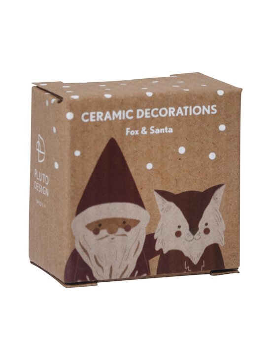 Pluto - Fox & Santa -joulukuusenkoristeet 2 kpl - MULTICOLOR - photo 2 Pluto - Fox & Santa -joulukuusenkoristeet 2 kpl - MULTICOLOR | Stockmann - photo 2
