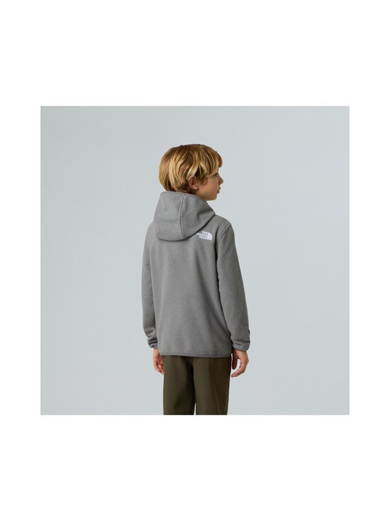 The North Face - Kapuutsiga pusa Teen Glacier Full Zip - 020 TNF MID GREY HEATHER | Stockmann - photo 4