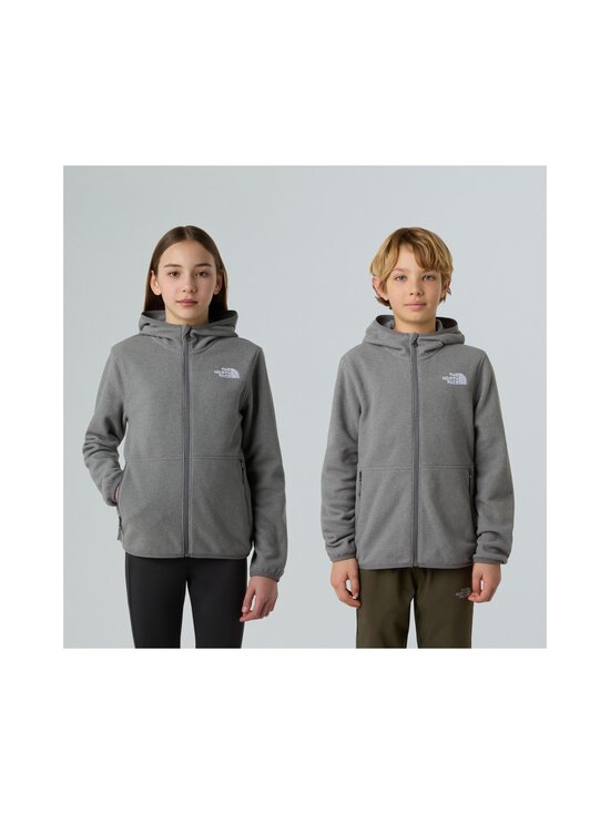The North Face - Kapuutsiga pusa Teen Glacier Full Zip - 020 TNF MID GREY HEATHER | Stockmann - photo 6
