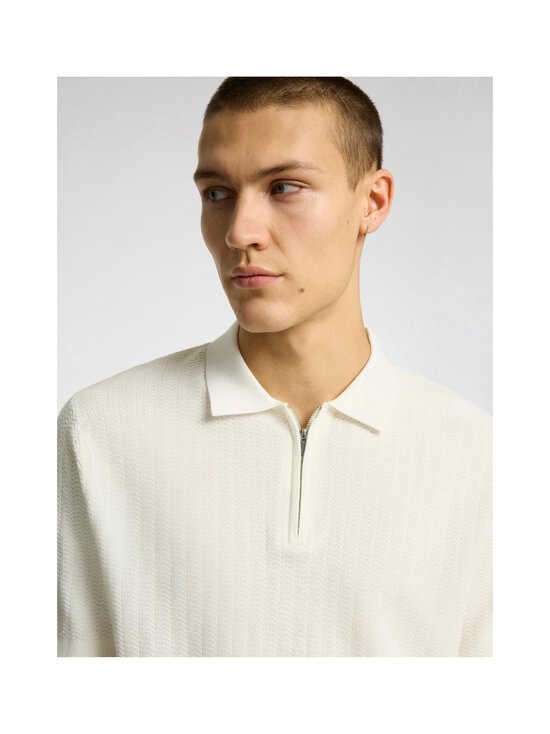 Selected - Kootud särk SlhCran Structure - EGRET | Stockmann - photo 4