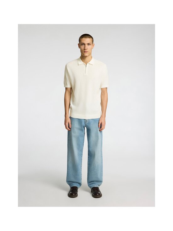 Selected - Kootud särk SlhCran Structure - EGRET | Stockmann - photo 6