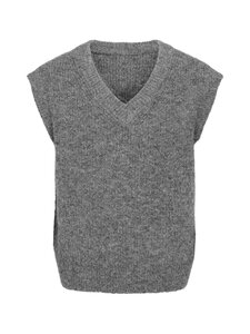 Only & Sons - Kootud vest OnsTroy V-neck - MEDIUM GREY MELANGE | Stockmann