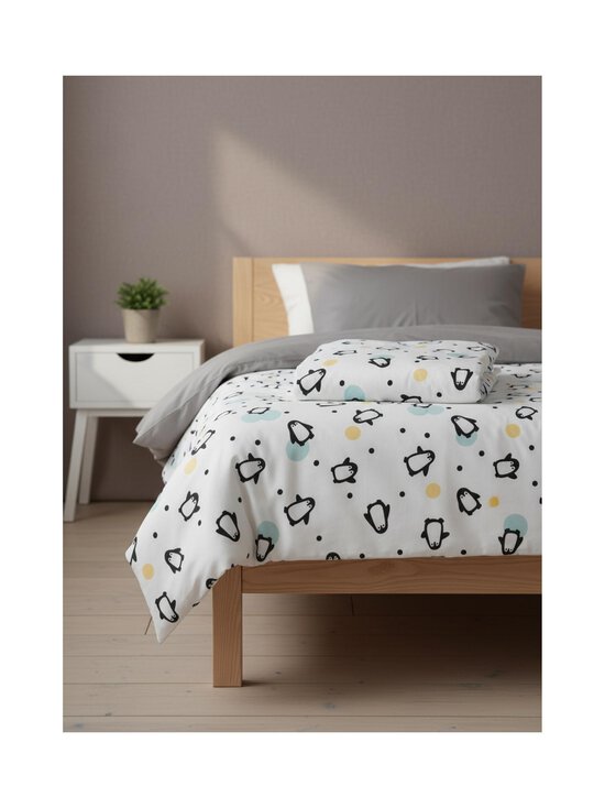 Pentik - Pingviini-pussilakanasetti 85 x 125 + 36 x 46 cm - BLACK | Stockmann - photo 2